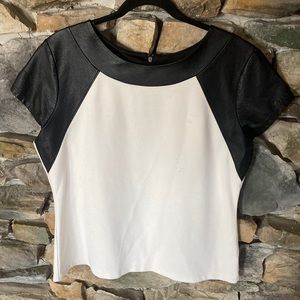 Black and White Shirt